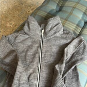 Lululemon Athletica Gray Zip-Up Sweatshirt